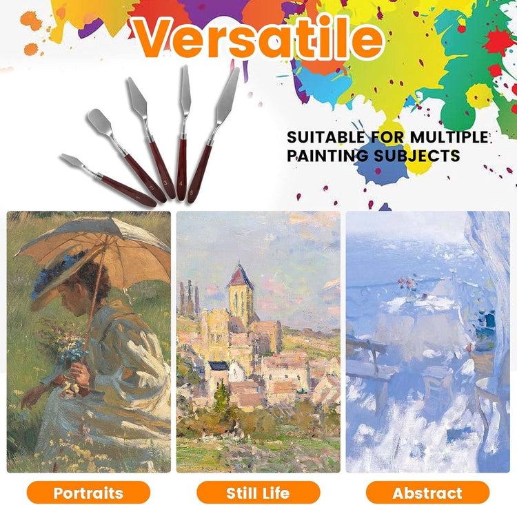 10PCS Palette Knives - Painting Palette Knives - Painter&