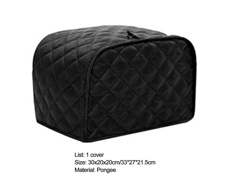 Toaster Cover Fine Stitching Poly Pongee Two Slice-Wine Red L - Flavour Fushion Cooking Shop