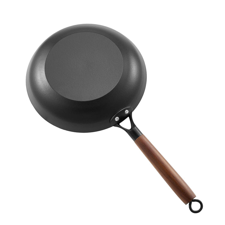 3-Piece Cast Iron Skillet Set 205, 265 & 310mm – Black - Flavour Fushion Cooking Shop