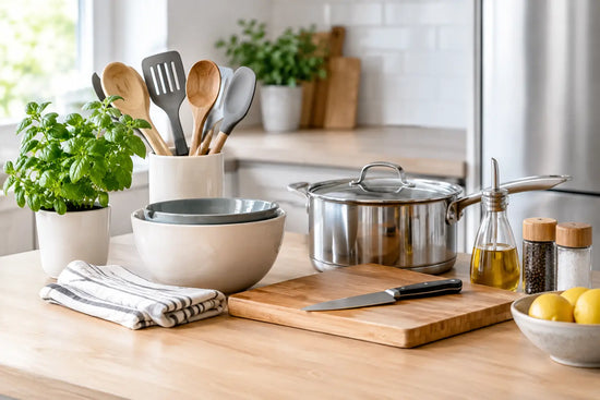 First Home Kitchen Essentials That Earn Their Space