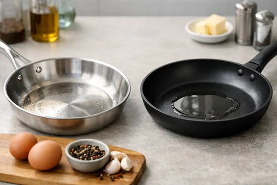Stainless Steel vs Nonstick: Which Suits You?