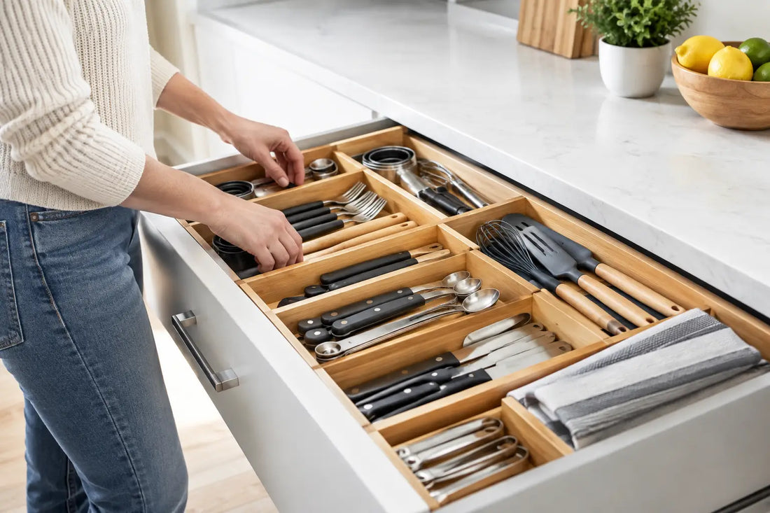 How to Organise Kitchen Drawers That Work Harder