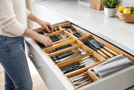 How to Organise Kitchen Drawers That Work Harder