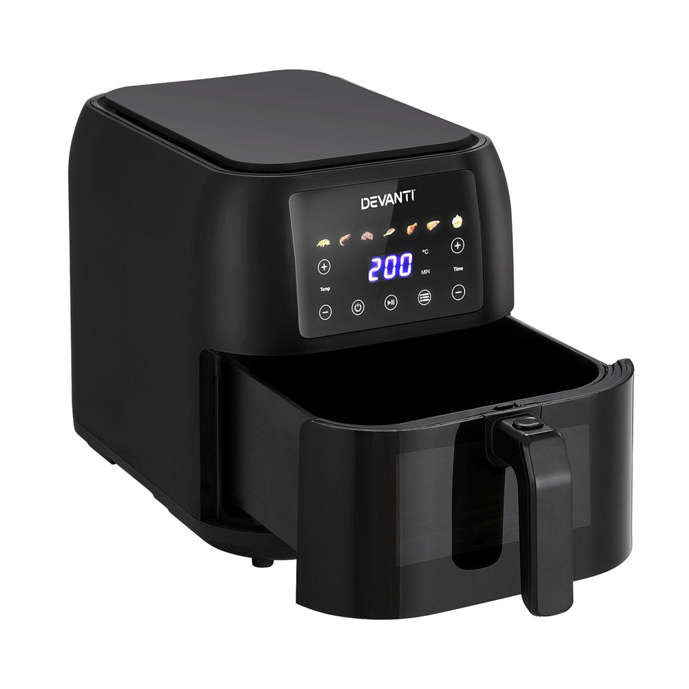 Devanti Air Fryer 8L LCD Fryers - Flavour Fushion Cooking Shop