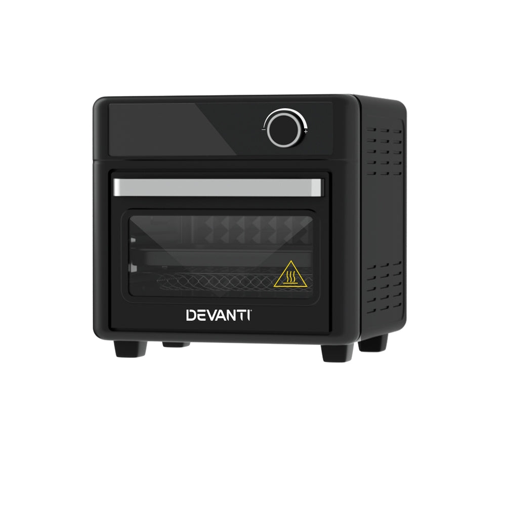 Devanti Air Fryer 15L LCD Fryers Oven - Flavour Fushion Cooking Shop