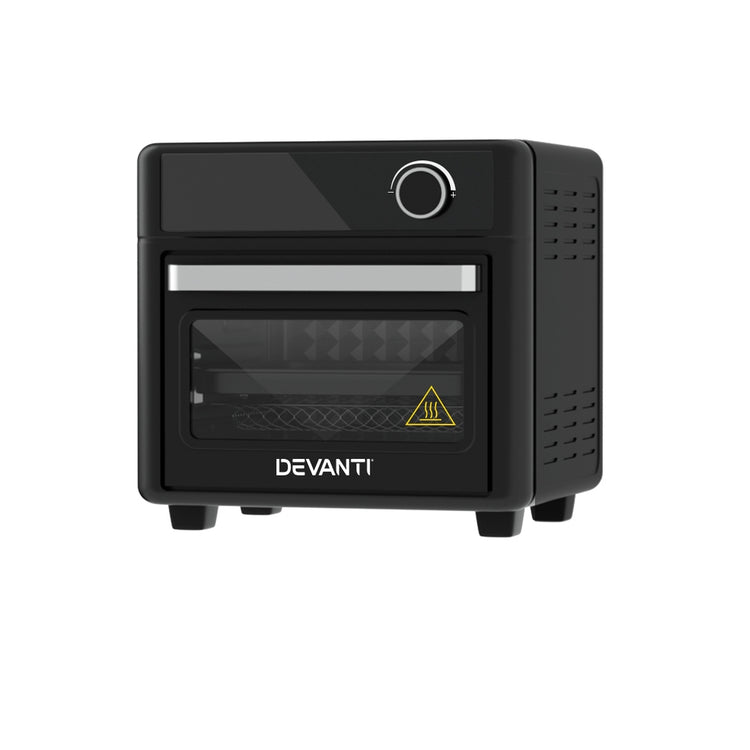 Devanti Air Fryer 15L LCD Fryers Oven - Flavour Fushion Cooking Shop