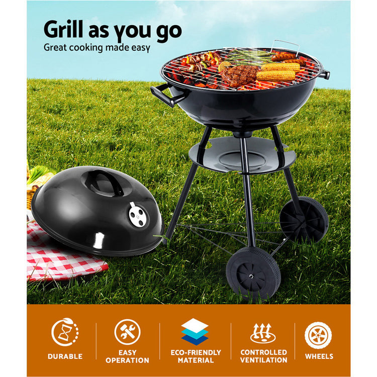 Grillz BBQ Grill Charcoal Smoker - Flavour Fushion Cooking Shop