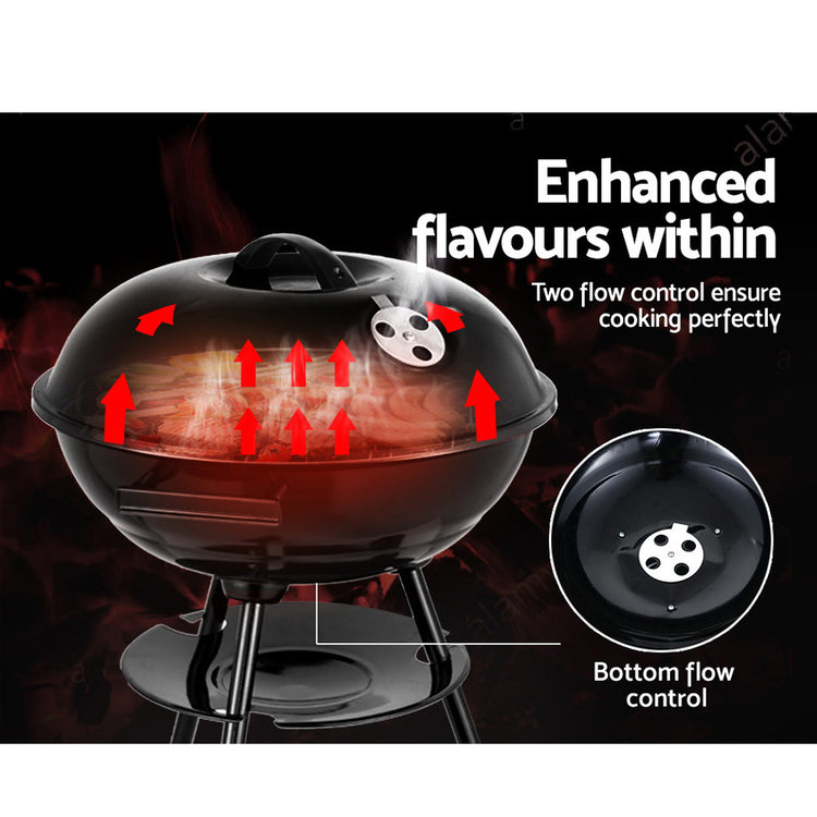 Grillz BBQ Grill Charcoal Smoker - Flavour Fushion Cooking Shop