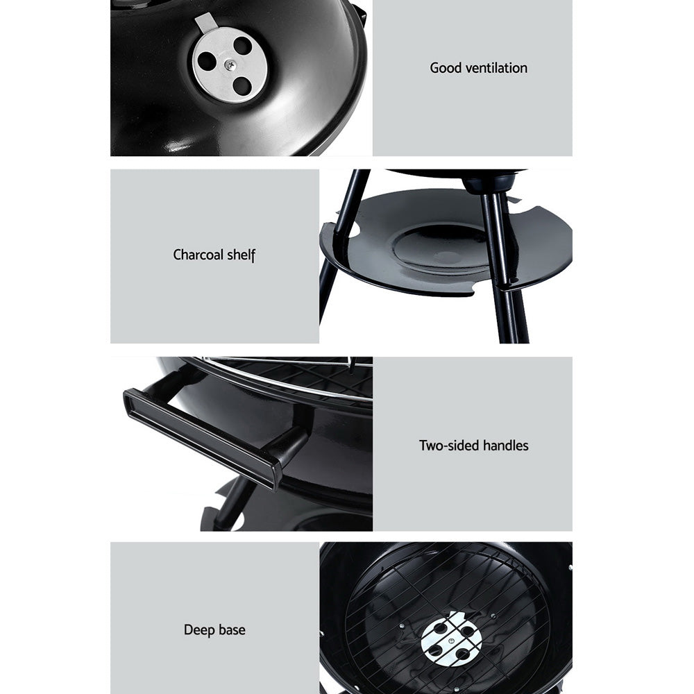 Grillz BBQ Grill Charcoal Smoker - Flavour Fushion Cooking Shop