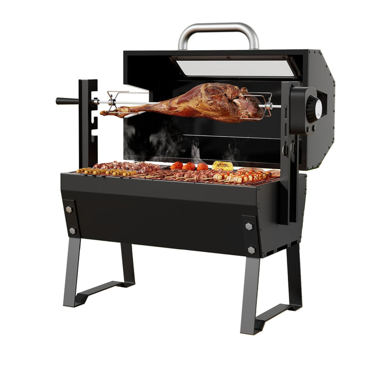 Grillz BBQ Grill Charcoal Electric Smoker Roaster - Flavour Fushion Cooking Shop