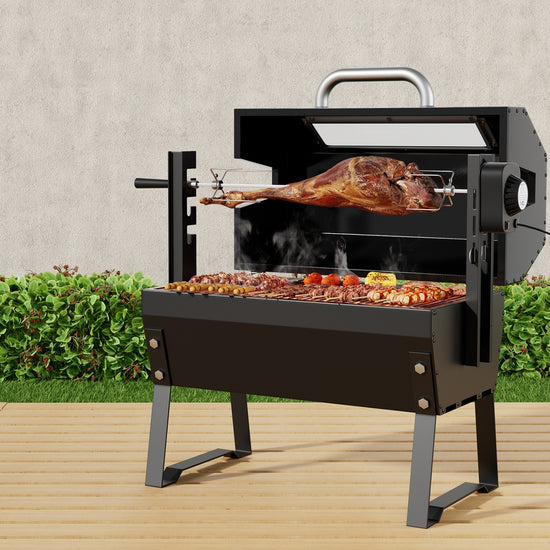 Grillz BBQ Grill Charcoal Electric Smoker Roaster - Flavour Fushion Cooking Shop