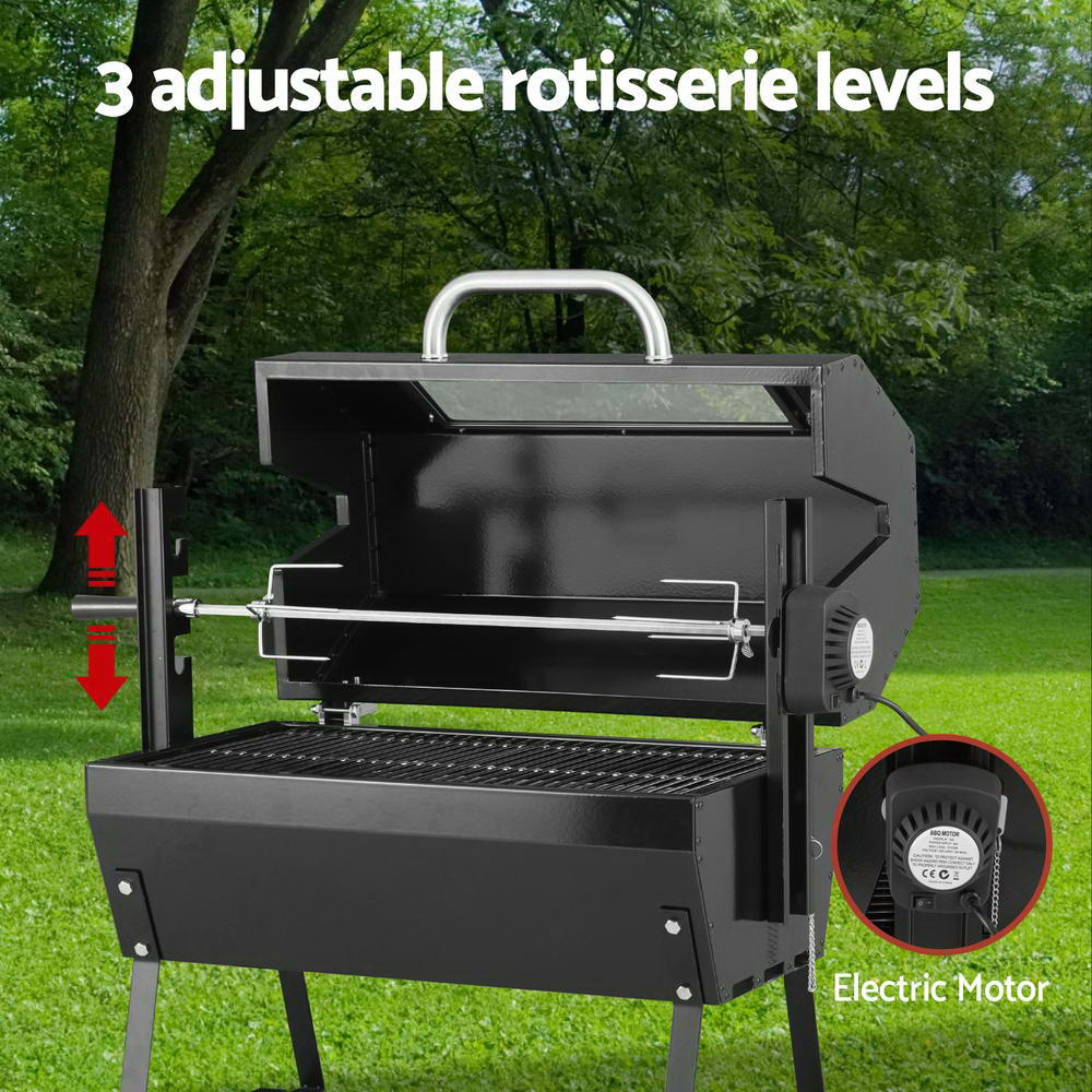 Grillz BBQ Grill Charcoal Electric Smoker Roaster - Flavour Fushion Cooking Shop