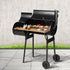 Grillz BBQ Grill 2-In-1 Offset Charcoal Smoker - Flavour Fushion Cooking Shop