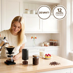 Devanti USB-C Portable Coffee & Spice Grinder - 40 Grind Settings
