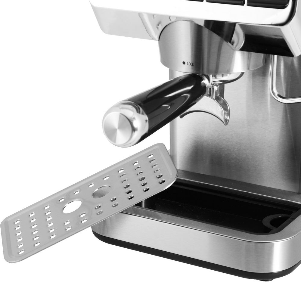 Devanti 20 Bar Coffee Machine Espresso Cafe Maker - Flavour Fushion Cooking Shop