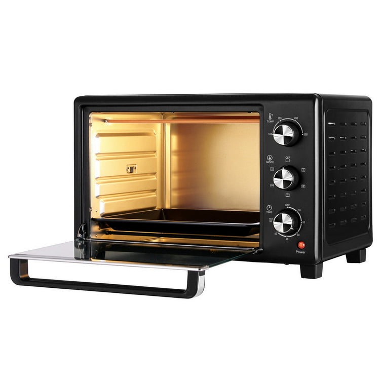 Devanti 30L Convection Oven Electric Fryer Ovens 1600W - Flavour Fushion Cooking Shop