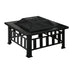 Grillz Fire Pit BBQ Grill 2-In-1 Table - Flavour Fushion Cooking Shop