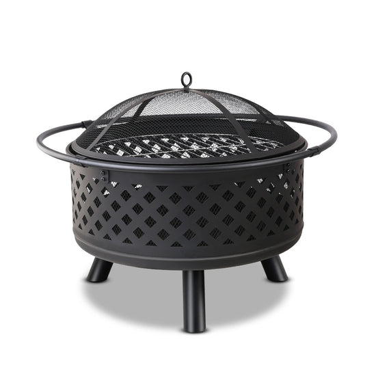 Grillz Fire Pit BBQ Grill 76cm - Flavour Fushion Cooking Shop