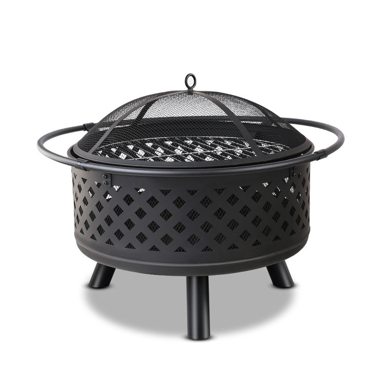 Grillz Fire Pit BBQ Grill 76cm - Flavour Fushion Cooking Shop