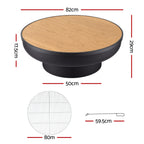 Grillz Fire Pit Table with Lid – 3-in-1 Wood Burning BBQ Grill