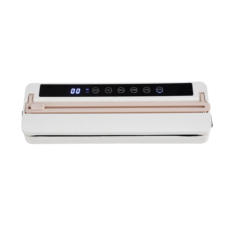 Devanti Food Vacuum Sealer Machine Fresh Storage Auto Seal Slide Cutter 6 Modes White - Flavour Fushion Cooking Shop