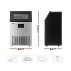 Devanti 45kg Ice Maker Commercial Machine