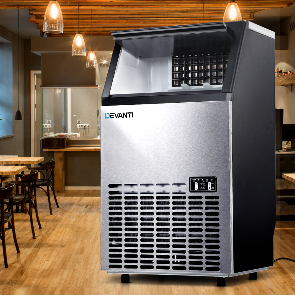 Devanti 60kg Commercial Ice Maker Machine - Flavour Fushion Cooking Shop