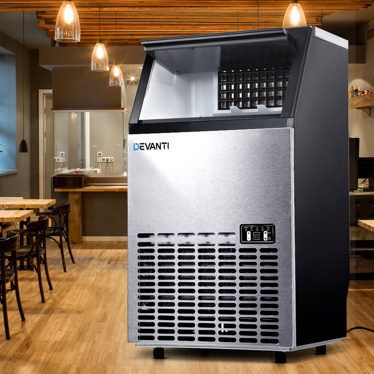Devanti 60kg Commercial Ice Maker Machine - Flavour Fushion Cooking Shop