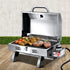 Grillz Portable Gas BBQ Grill with Double Sided Plate - Flavour Fushion Cooking Shop