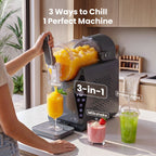 NORDA 1.3L Slushie Machine Frozen Drink Maker Slushy Ice Cream Maker