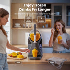 NORDA 1.3L Slushie Machine Frozen Drink Maker Slushy Ice Cream Maker