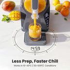 NORDA 1.3L Slushie Machine Frozen Drink Maker Slushy Ice Cream Maker