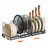 Artiss Expandable Pots and Pans Organizer Rack Cookware Holder Kitchen Cabinet Rack - Flavour Fushion Cooking Shop