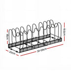 Artiss Expandable Pots and Pans Organizer Rack Cookware Holder Kitchen Cabinet Rack