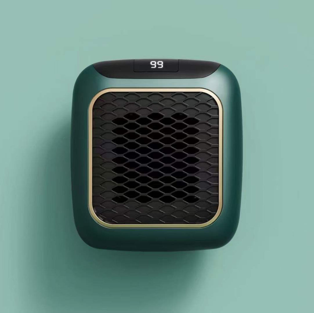 Wall-Mounted Heater Mini Electric Heater Office Heater Home Heater Fast Heating - Blue - Size Australian standard