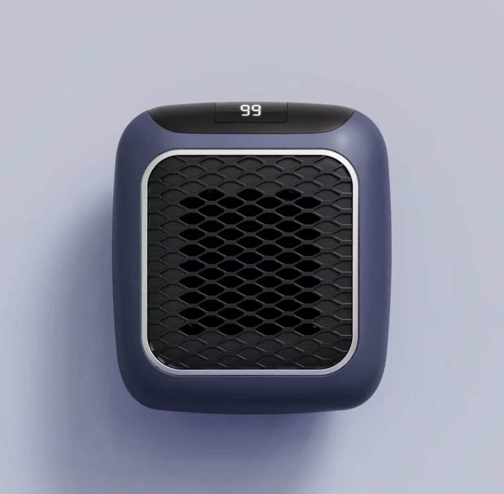 Wall-Mounted Heater Mini Electric Heater Office Heater Home Heater Fast Heating - Gray - Size Australian standard