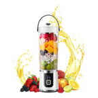 Portable USB Electric Blending Cup with 15.21 oz Capacity (1300 mAh / 3.7 V) (PINK)
