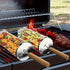 stainless steel BBQ grill, anti-scald design (barbecue basket + barbecue fork + hook) barbecue tool set - Flavour Fushion Cooking Shop