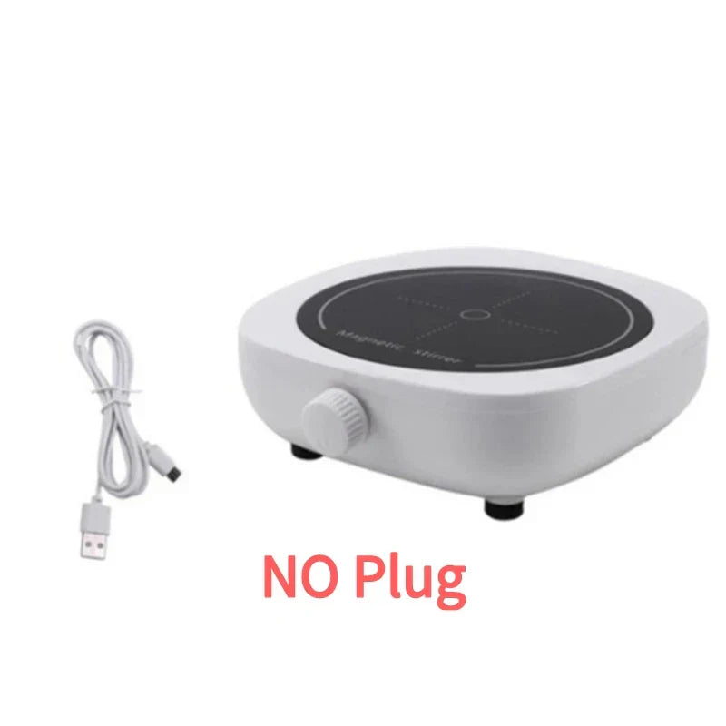 Mini Magnetic Stirrer 4000RPM Portable Mixer White - Flavour Fushion Cooking Shop