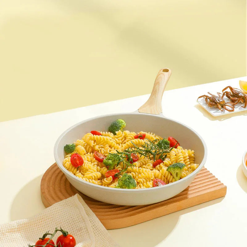 28cm Non-Stick Ceramic Wok Pan - Flavour Fushion Cooking Shop