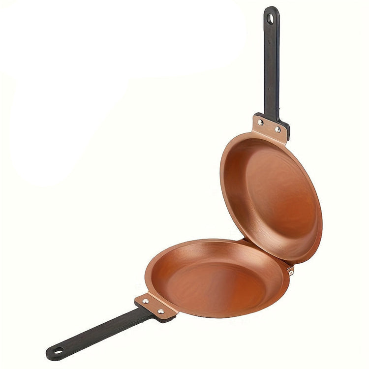 Deluxe Copper Titanium Pancake & Omelette Pan - Flavour Fushion Cooking Shop