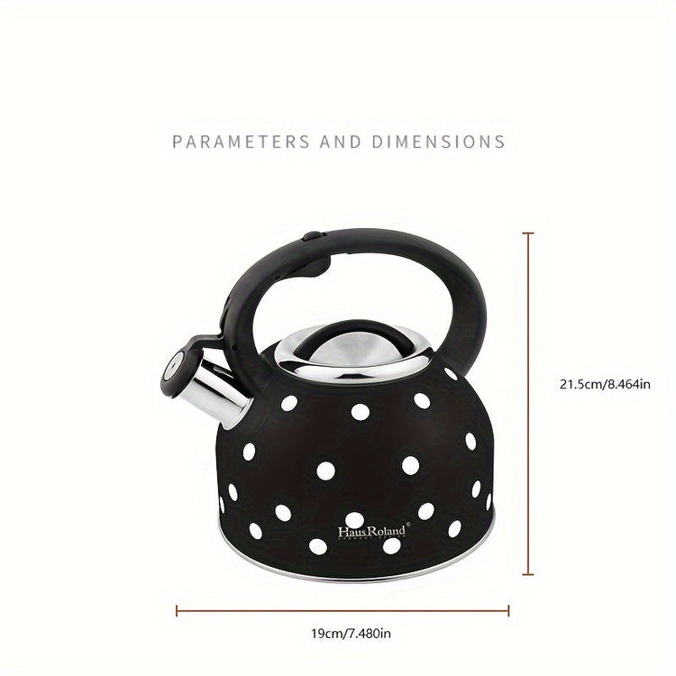 Whistling Tea Kettle Stainless Steel Stovetop (2.5L) - Flavour Fushion Cooking Shop