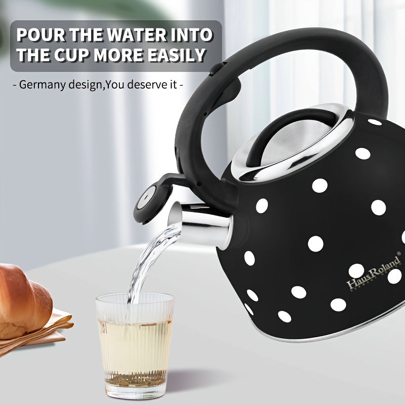 Whistling Tea Kettle Stainless Steel Stovetop (2.5L) - Flavour Fushion Cooking Shop