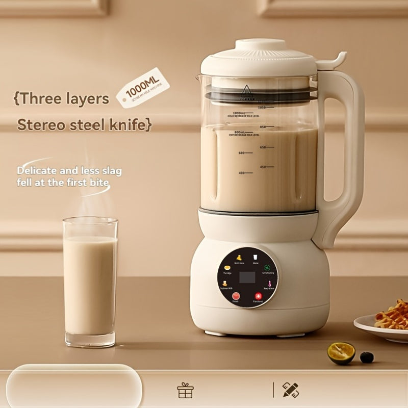 Automatic Nut Milk Maker with Rotating Cleaning Brush - Flavour Fushion Cooking Shop