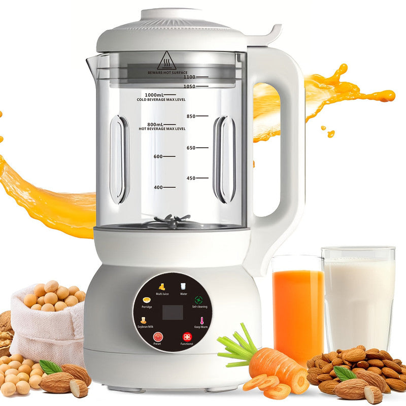 Automatic Nut Milk Maker with Rotating Cleaning Brush - Flavour Fushion Cooking Shop