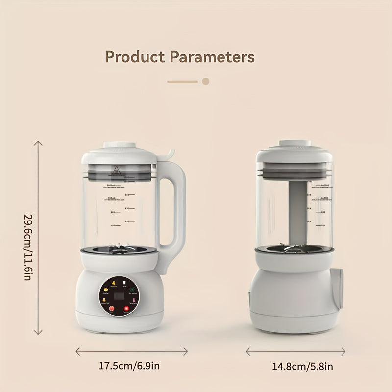 Automatic Nut Milk Maker with Rotating Cleaning Brush - Flavour Fushion Cooking Shop
