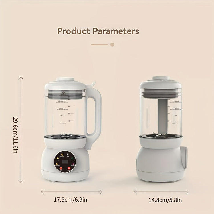 Automatic Nut Milk Maker with Rotating Cleaning Brush - Flavour Fushion Cooking Shop