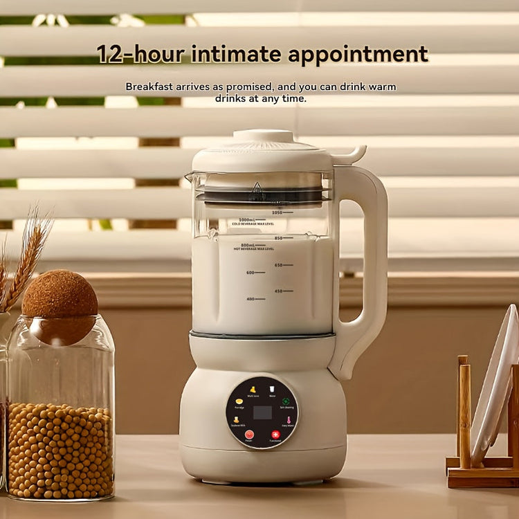Automatic Nut Milk Maker with Rotating Cleaning Brush - Flavour Fushion Cooking Shop