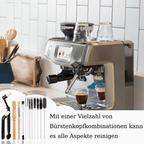 Professional Coffee Machine Cleaning Brush Set | 6-Piece Multi-functional Tool Kit