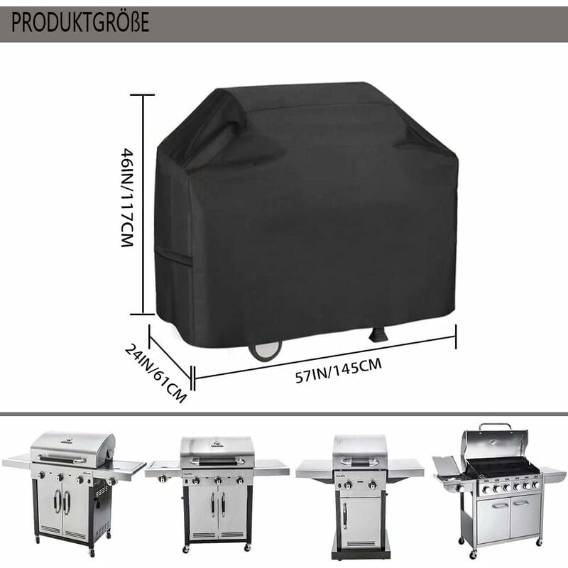 Weatherproof Bbq Cover - Oxford Fabric Waterproof Dustproof Uv Resistant Bbq Cover - Flavour Fushion Cooking Shop